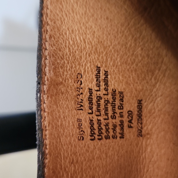 Madewell leather booties, sz 7, snakeskin print, EUC - Picture 6 of 8